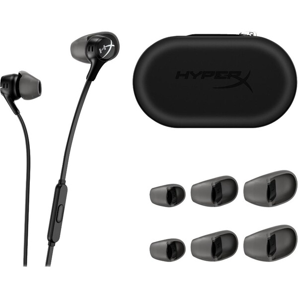 HyperX Cloud Earbuds II Kulakiçi Kulaklık Siyah 70N24AA