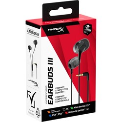 HyperX Cloud Earbuds III Siyah Kulakiçi Kulaklık BN7R9AA - Thumbnail (4)