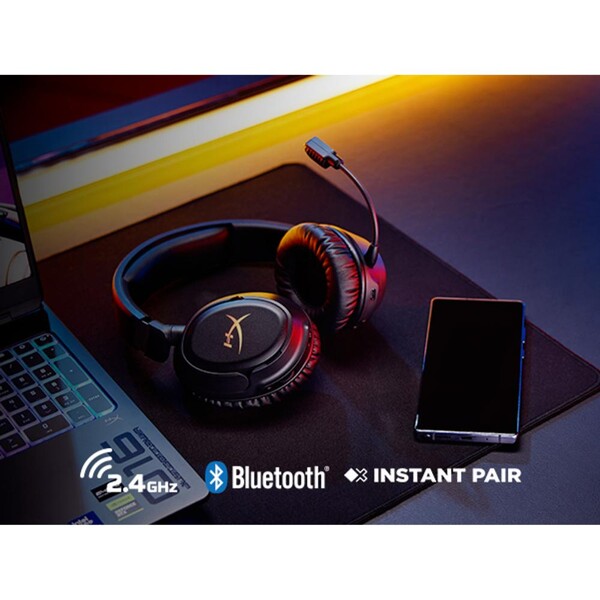 HyperX Cloud Flight 2 Wireless Siyah Gaming Mikrofonlu PC Kulaklık B5VC4AA