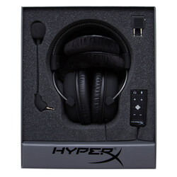 HyperX Cloud II 7.1 Surround Kablolu 3.5mm/USB Gaming Kulaklık Gri 4P5L9AA - Thumbnail (1)