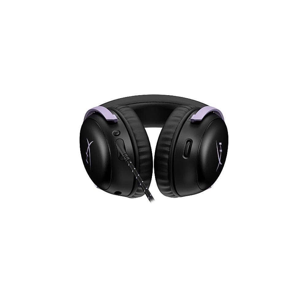 HyperX Cloud III siyah ve lavanta kulaklık, ürün detayı