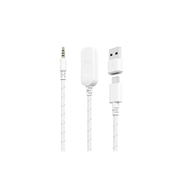 HyperX Cloud III Kablolu Oyuncu Kulaklığı Beyaz / Mavi DF7F1AA - 5