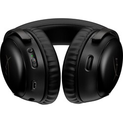 HyperX Cloud III Kablosuz Oyuncu Kulaküstü Kulaklık Siyah 77Z45AA - Thumbnail (3)