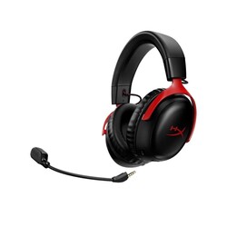 HyperX Cloud III S Kablosuz Gaming Kulaklık Siyah-Kırmızı A59Z0AA - Thumbnail (0)