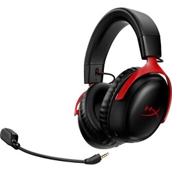 HyperX Cloud III S Kablosuz Oyuncu Kulaklığı Siyah-Kırmızı A59Z0AA - Thumbnail (1)