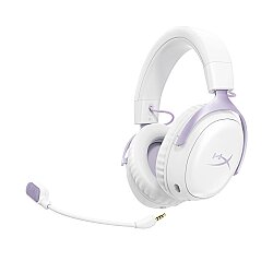 HyperX Cloud III S Kablosuz Oyuncu Kulaklığı Beyaz / Lavanta D95DFAA (1)