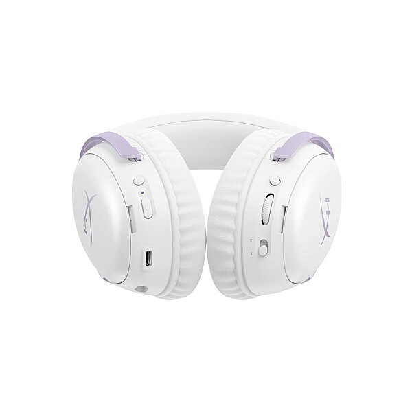 HyperX Cloud III S Kablosuz Oyuncu Kulaklığı Beyaz / Lavanta D95DFAA - 6