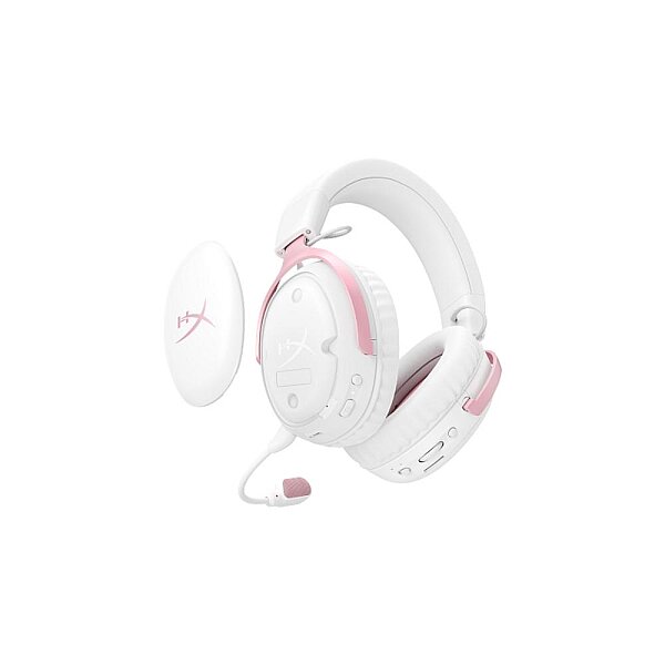 HyperX Cloud III S Kablosuz Oyuncu Kulaklığı Beyaz / Pembe DG0R2AA - 3
