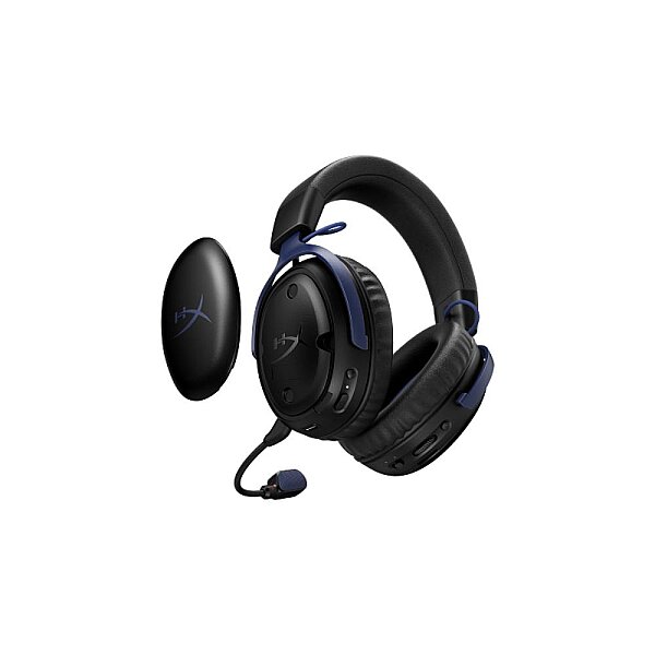 HyperX Cloud III S Kablosuz Oyuncu Kulaklığı Siyah / Mavi DF7E9AA - 3