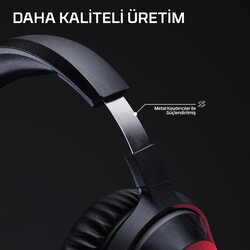 HyperX Cloud Stinger 3 Gaming Siyah Mikrofonlu Kulaklık BS1T5AA - Thumbnail (3)