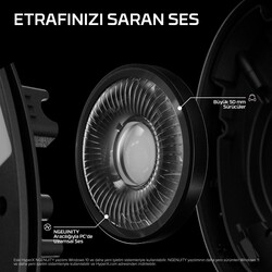 HyperX Cloud Stinger 3 Wireless Siyah Gaming Mikrofonlu Kulaklık BS1T8AA - 7