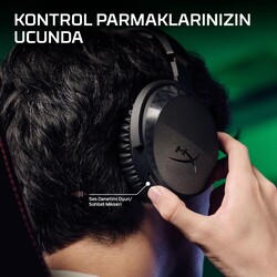 HyperX Cloudx Stinger 3 Siyah Gaming Mikrofonlu Xbox Kulaklığı BS1T7AA - Thumbnail (3)