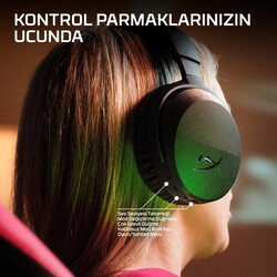 HyperX Cloudx Stinger 3 Wireless Siyah Gaming Mikrofonlu Xbox Kulaklığı BS1U0AA - 6