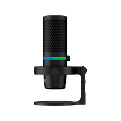HyperX DuoCast RGB Siyah Oyuncu Mikrofon 4P5E2AA - Thumbnail (1)
