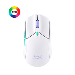 HyperX Pulsefire Haste 2 Core Kablosuz Gaming Mouse Beyaz 8R2E7AA - Thumbnail (0)