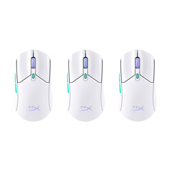 HyperX Pulsefire Haste 2 Core Kablosuz Gaming Mouse Beyaz 8R2E7AA - Thumbnail (3)