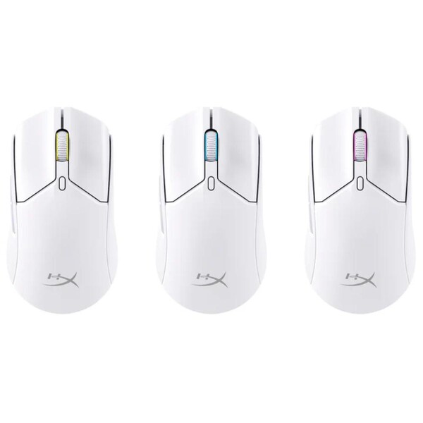 HyperX Pulsefire Haste 2 Kablosuz Oyuncu Mouse Beyaz 6N0A9AA