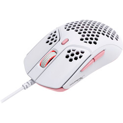 HyperX Pulsefire Haste Kablolu Beyaz/Pembe Gaming Mouse 4P5E4AA - Thumbnail