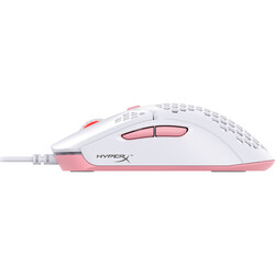 HyperX Pulsefire Haste Kablolu Beyaz/Pembe Gaming Mouse 4P5E4AA - Thumbnail