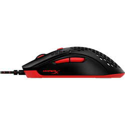 HyperX Pulsefire Haste Kablolu Siyah/Kırmızı Oyuncu Mouse 4P5E3AA - Thumbnail (3)