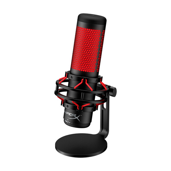 HyperX QuadCast Kırmızı-Siyah USB Profesyonel Mikrofon 4P5P6AA