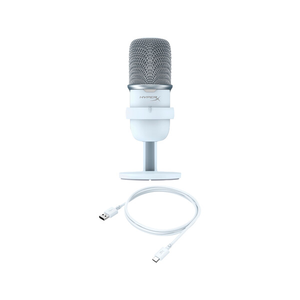 HyperX Solocast Beyaz Oyuncu Mikrofon 519T2AA