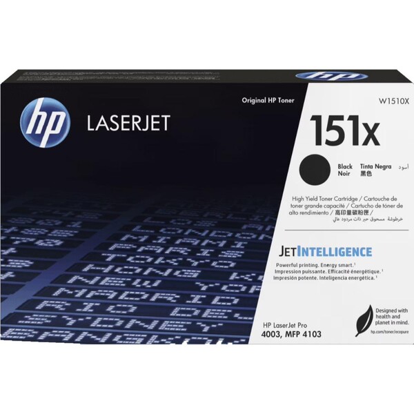 Orijinal HP 151X Siyah LaserJet Toner W1510X - 1