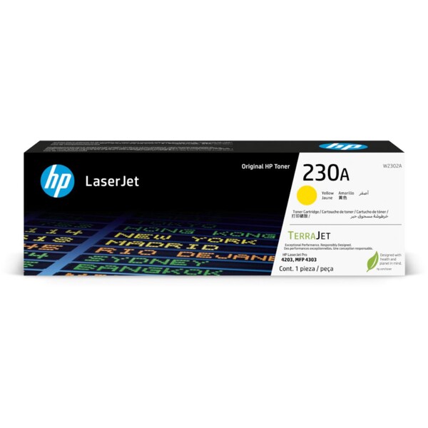 Orijinal HP 230A Sarı Toner W2302A - 1