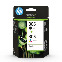 Orijinal HP 305 Siyah-Üç Renk Mürekkep Kartuşu 6ZD17AE - Thumbnail (0)