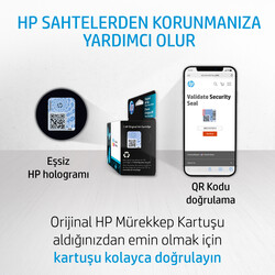 Orijinal HP 47 Mürekkep Kartuşu Siyah 6ZD21AE - Thumbnail (2)