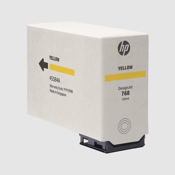 Orijinal HP 768 Sarı 500ml Mürekkep Kartuşu 4S5B4A