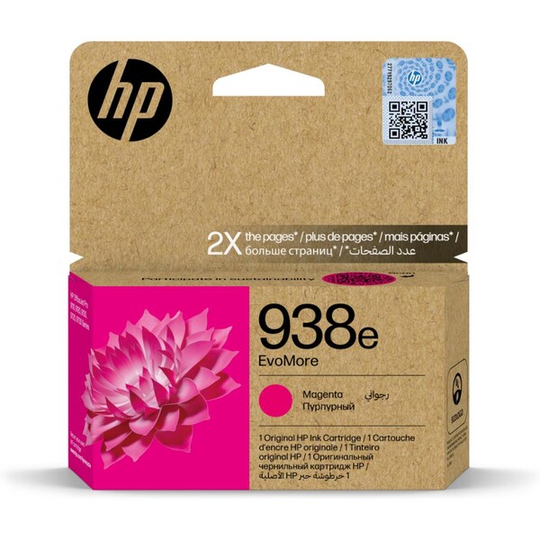 Orijinal HP 938E Kırmızı Mürekkep Kartuşu 4S6Y0PE