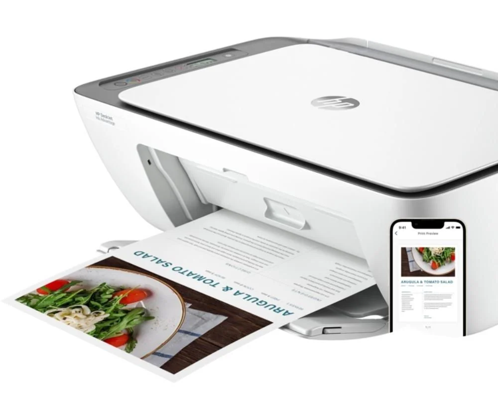 OUTLET HP DeskJet Ink Advantage 2876 Fotokopi + Tarayıcı + Wi-Fi Renkli Mürekkep Püskürtmeli Yazıcı 6W7E6C - Thumbnail (1)