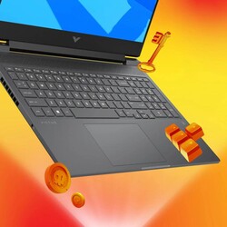 OUTLET HP Victus Laptop 16-R0071NT Intel Core i7-13700H 32GB RAM 1TB SSD 8GB GeForce RTX 4070 16.1 inç FHD FreeDOS Mika Gümüşü 8V898EA - Thumbnail (4)