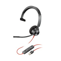 Poly Blackwire 5220 Stereo USB-A Mikrofonlu Kulaklık 80R97AA - Thumbnail (1)