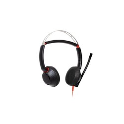 Poly Blackwire 5220 Stereo USB-C Mikrofonlu Kulaklık +3,5 mm Bağlantı +USB-C/A Adaptörü 8X231AA - Thumbnail (2)