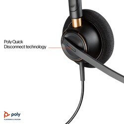 Poly EncorePro 515 USB-A Mono Mikrofonlu Kulaklık 783R0AA - Thumbnail (1)