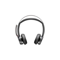 Poly Voyager Focus 2 Microsoft Teams Sertifikalı USB-C-C Kulaklık +USB-C/A Adaptörü +Şarj Standı 9T9J6AA - Thumbnail (0)