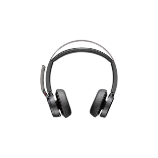 Poly Voyager Focus 2 Microsoft Teams Sertifikalı USB-C-C Kulaklık +USB-C/A Adaptörü +Şarj Standı 9T9J6AA