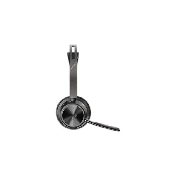 Poly Voyager Focus 2 Microsoft Teams Sertifikalı USB-C-C Kulaklık +USB-C/A Adaptörü +Şarj Standı 9T9J6AA